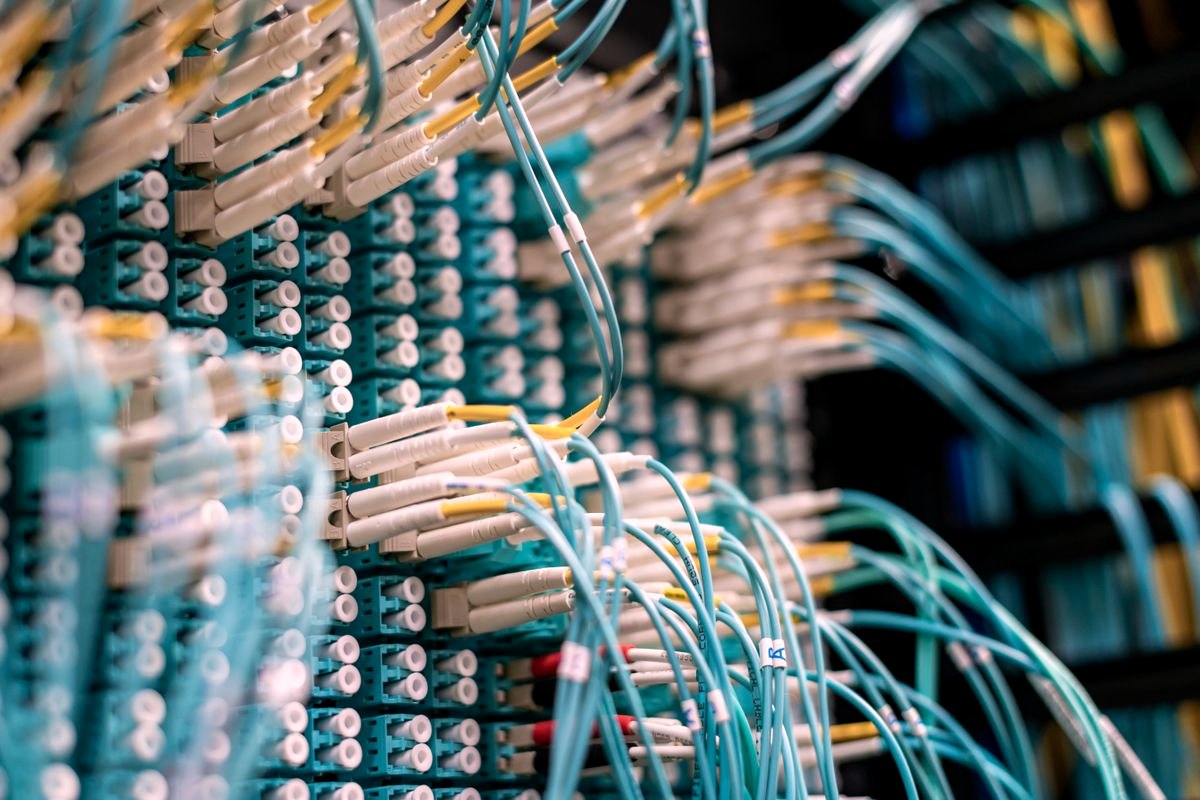 Structured LAN cabling and patch panel installed by Phoenix Pixel Studio