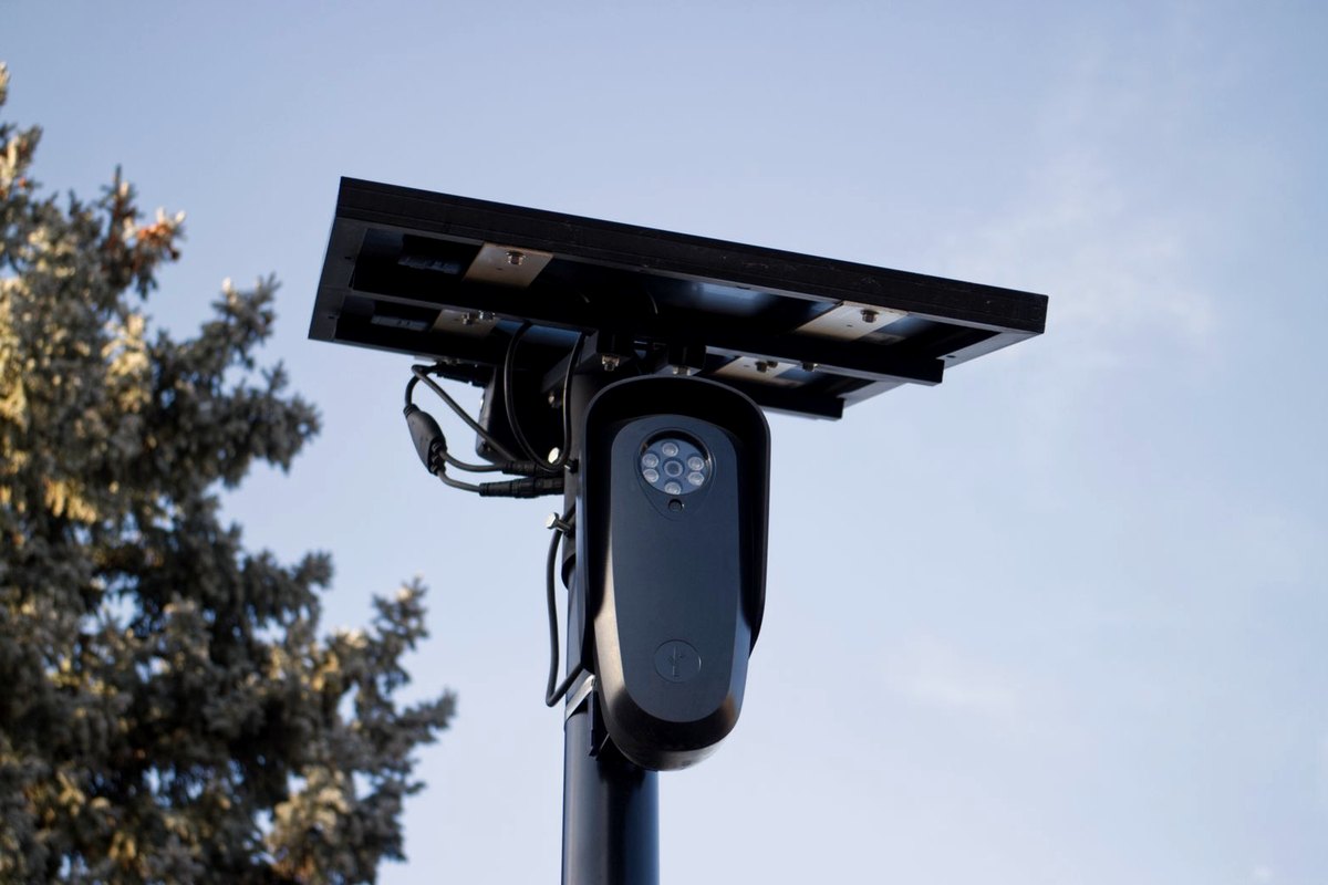 Solar CCTV Camera Installation
